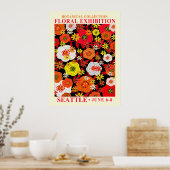 Bloemexpositie Nr. 9 Poster (Keuken)