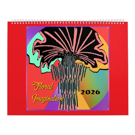 Bloemfantasie Kalender (Hoes)