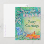 Bloemfeveters Gepersonaliseerd Briefkaarten (Voorkant / Achterkant)