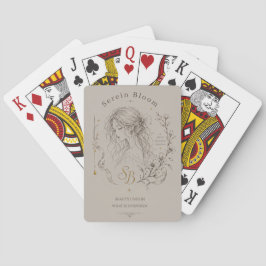 Bloemfiguren Pokerkaarten