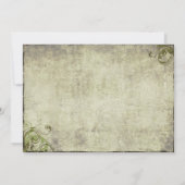  Bloemfles Huwelijksuitnodiging Kaart (Achterkant)