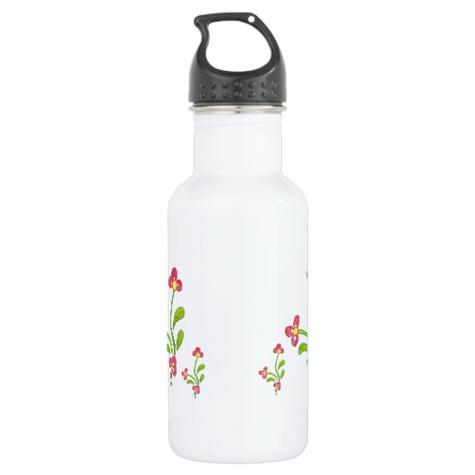 Bloemflesje Waterfles (Achterkant)