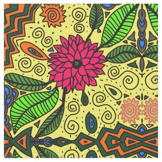 Bloemfloraal Stof (Close Up)