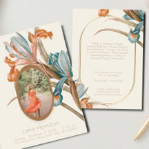  bloemfoto begrafenisprogramma