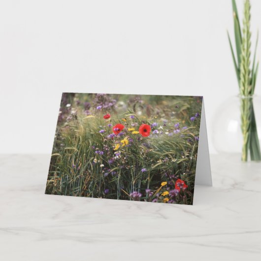Bloemfoto "Happy Moederdag!" kaart (Voorkant)
