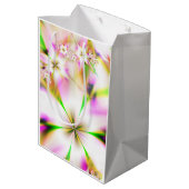 Bloemfractal Medium Cadeauzakje (Achterkant Gekanteld)