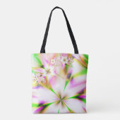 Bloemfractal Tote Bag (Achterkant)