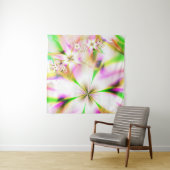 Bloemfractal Wandkleed (In situ)