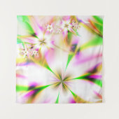 Bloemfractal Wandkleed (Voorkant)