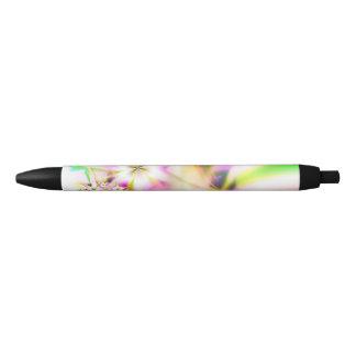 Bloemfractal Zwarte Inkt Pen