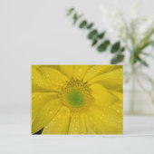 Bloemgeelbloemen Briefkaart (Staand voorkant)