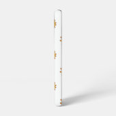 Bloemgele marker inktpatroon samsung galaxy hoesje (Linkerkant)