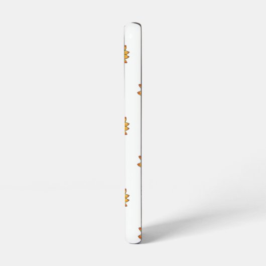 Bloemgele marker inktpatroon samsung galaxy hoesje (Linkerkant)