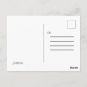 Bloemgetallen 6:24-26 Verjaardagsansichtkaart Briefkaart (Achterkant)