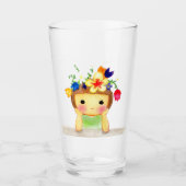 bloemglas glas (Voorkant)