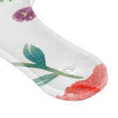 Bloemglazen snijplank - Keukencadeau voor koppels (Hoek)