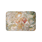 Bloemgodin Art Nouveau Badmat (Voorkant)