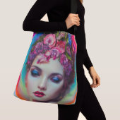 bloemgodin crossbody tas (Dichtbij)