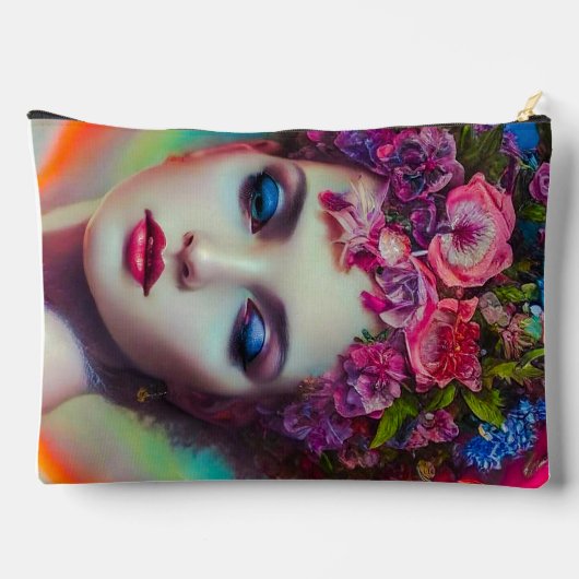 bloemgodin etui (Achterkant)