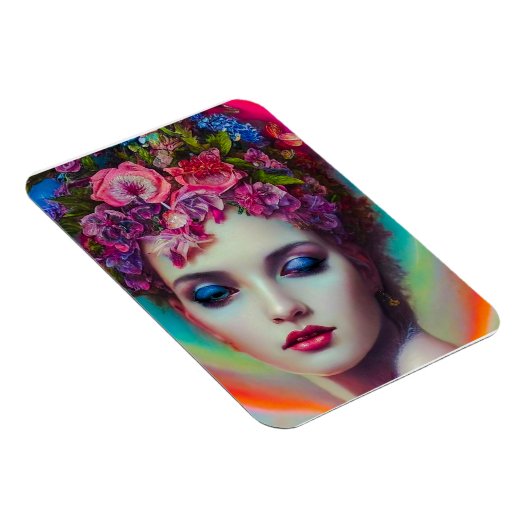 bloemgodin magneet (Rechterzijde)