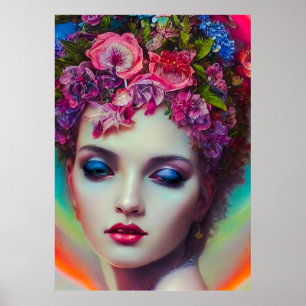bloemgodin poster
