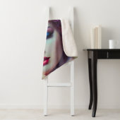 bloemgodin sherpa deken (In situ)