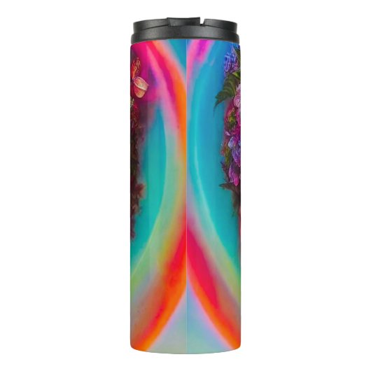 bloemgodin thermosbeker (Achterkant)