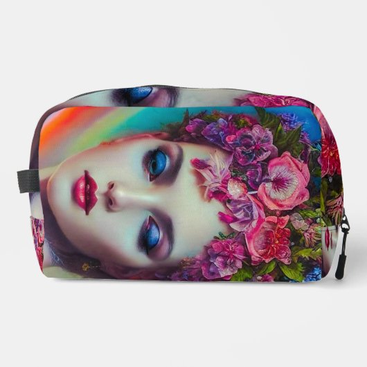 bloemgodin toilettasje (Voorkant)