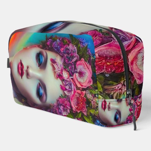 bloemgodin toilettasje (Rechterhoek)