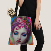 bloemgodin tote bag (Dichtbij)