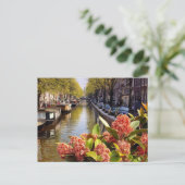 Bloemgracht Amsterdam Summer Briefkaart (Staand voorkant)