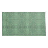 Bloemgroene Tegel Kussensloop (Achterkant)