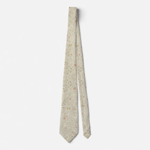 Bloemguillande patroon in vintage stijl stropdas