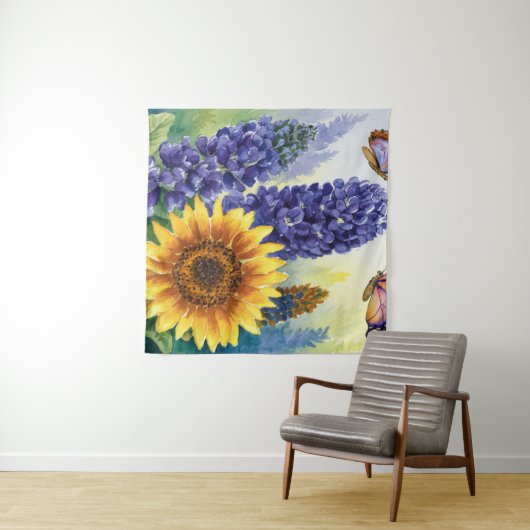 BLOEMHARMONIE WANDKLEED (In Situ (horizontaal))