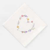 Bloemhart Dinner servetten (Hoek)