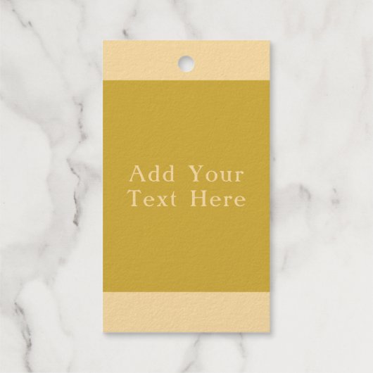 Bloemhart Gepersonaliseerde Folie Gift Labels (Achterkant)