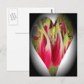 Bloemhart Kunstprint Briefkaart (Voorkant / Achterkant)
