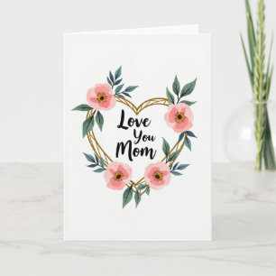 Bloemhart Liefs Moeder Kaart