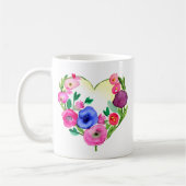 Bloemhart met Dochter Quote Koffiemok (Links)