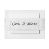 Bloemhart Mexicaanse bruiloft Uitnodigingen Wikkel (Voorkant Voorbeeld)