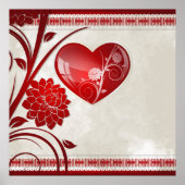 Bloemhart Poster (Voorkant)