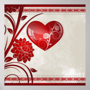 Bloemhart Poster
