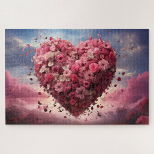 Bloemhart & Vlinder Legpuzzel