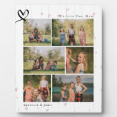 Bloemhart Wij houden van jou Abuela Moeder Fotocol Fotoplaat (Voorkant)