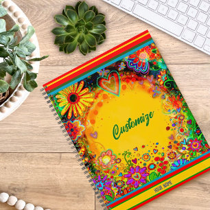 bloemharten naam geel planner