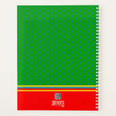 bloemharten naam geel planner (Achterkant)