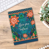 Bloemharten Paddenstoelen  Unieke Moederdag Kaart