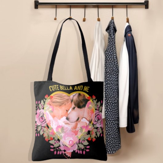 Bloemhartje foto Cherished Memories Tote Bag