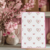 Bloemhartjes Valentijnsdag Medium Cadeauzakje