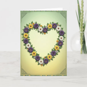 Bloemhartkranskaart Kaart
